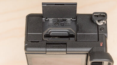 Ranura de tarjeta SD de la Sony a6700